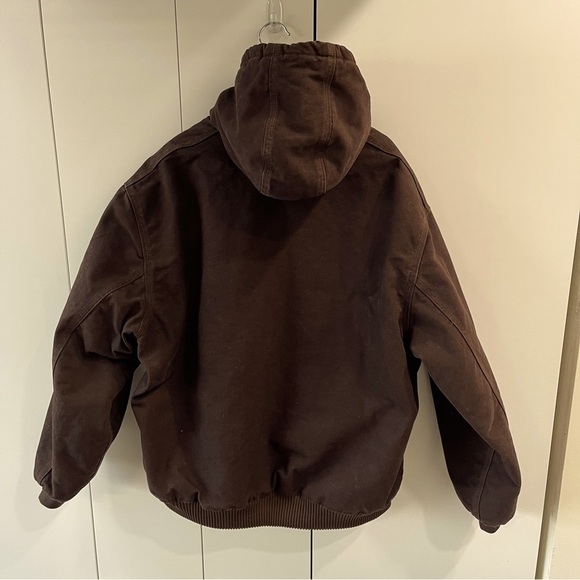 CARHARTT MEN'S INSULATED ACTIVE JAC - LOOSE FIT - WASHED DUCK - 3 WARMEST RATING - Picture 8 of 14